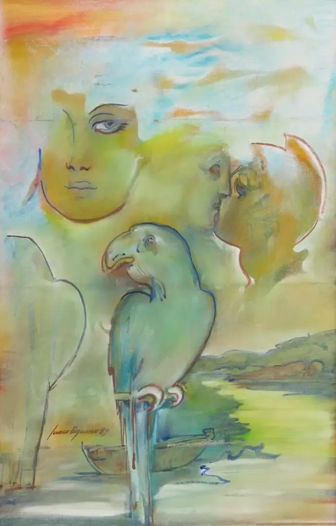 Lucio Aquino, obra que ser� exhibida en la muestra. Cortes�a