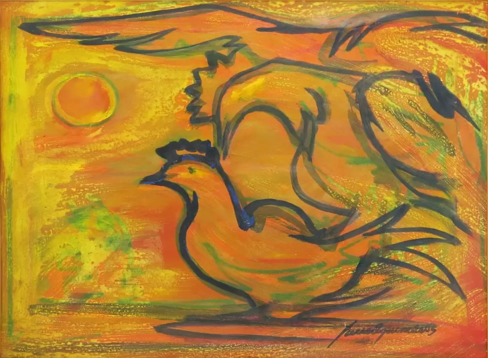 Lucio Aquino, obra que ser� exhibida en la muestra. Cortes�a