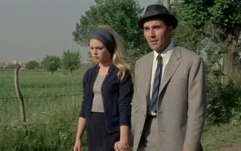 "El desprecio" (1963), escrita y dirigida por Jean-Luc Godard.