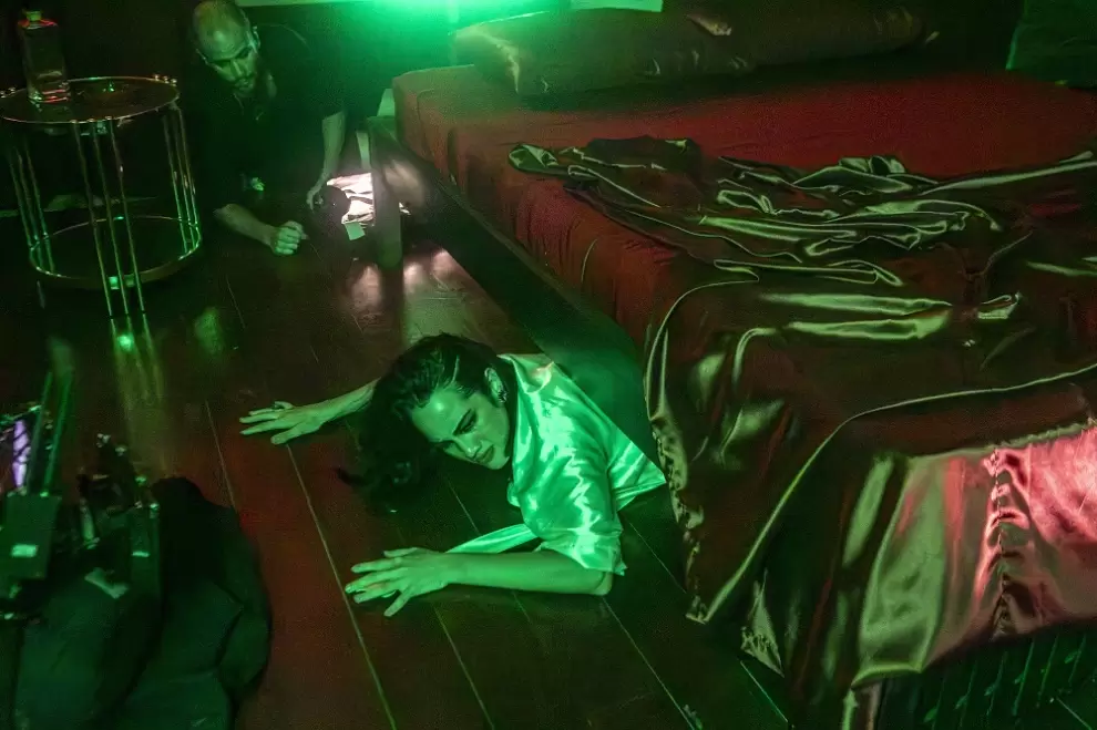 Detrás de escena de "Golpe".