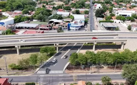 Futuro viaducto elevado que unir� Luque con San Bernardino.