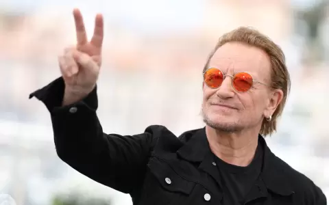 Bono, El cantante irland�s de U2.