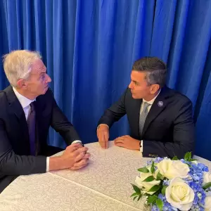 Pe�a refuerza agenda internacional en Washington con reuniones con Marco Rubio y Tony Blair
