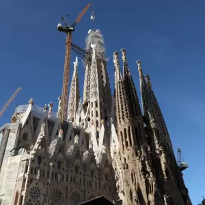 La Sagrada Familia de Barcelona ya es la iglesia m�s alta del mundo