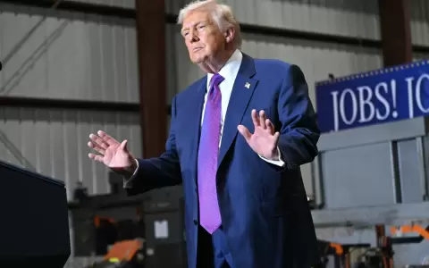 Donald Trump, presidente de los Estados Unidos.