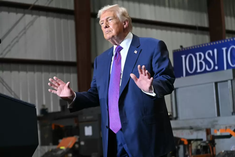 Donald Trump, presidente de los Estados Unidos.