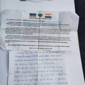 Confirman retención de Almir de Brum y hallan panfleto con amenazas del EPP