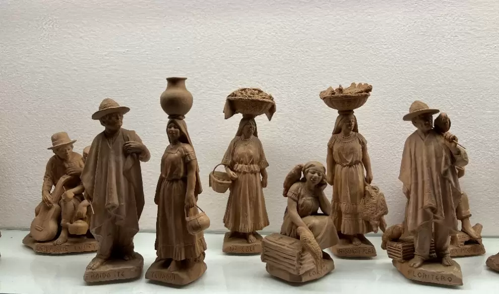Cerámicas que serán exhibidas en la muestra. Cortesía