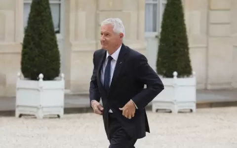Exprimer ministro de Noruega Thorbjorn Jagland.