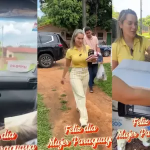 "Petrodiputada" Vega ostenta flamante 4x4 de USD 150.000 y reparte electrodom�sticos a seguidores