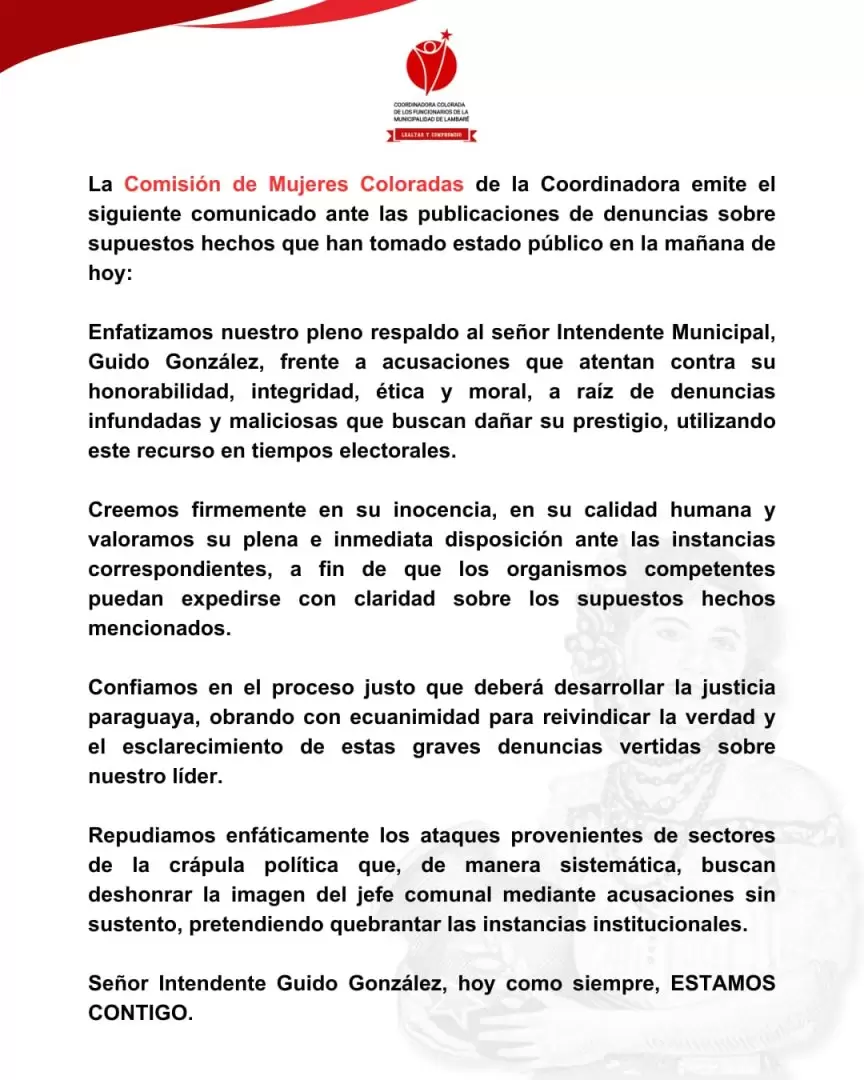 Comunicado.