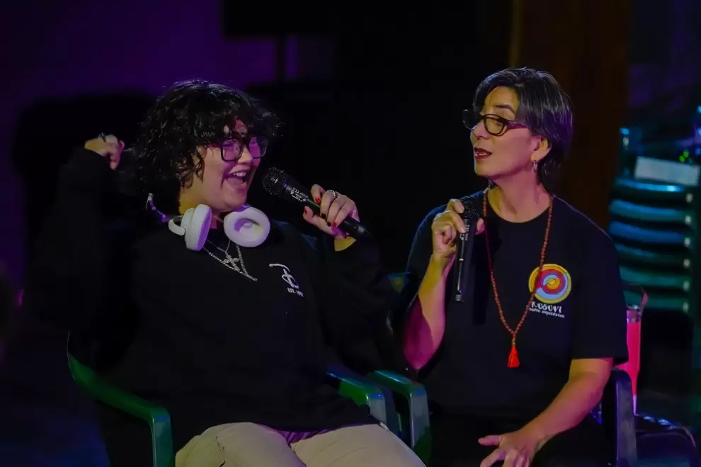 Puesta en escena de "Contame tu historia".
