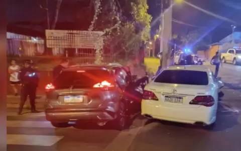 Intersecci�n de la avenida Fernando de la Mora y avenida L�pez Decoud.