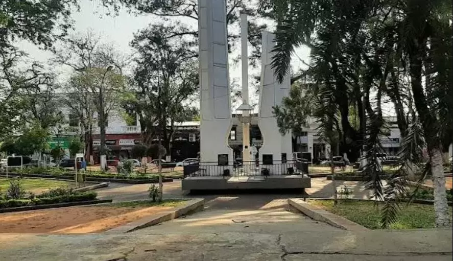 Plaza de los H�roes de Villarrica.