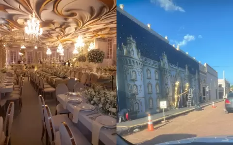 Al estilo de la "realeza medieval": as� fue la fiesta de extremo lujo de gobernadora cartista de Concepci�n