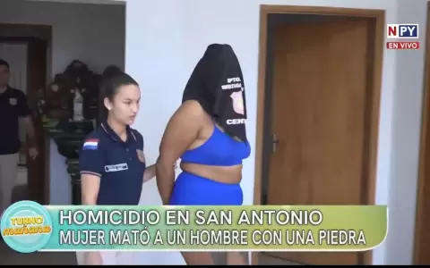 Homicidio de un hombre a pedradas.