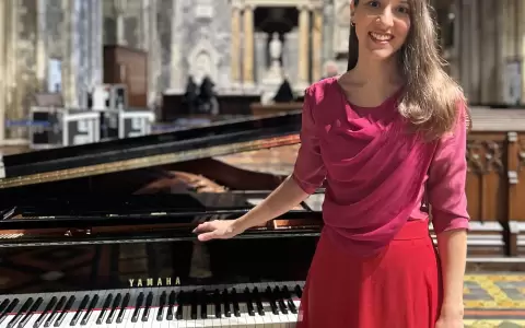 Chiara D'Odorico en Dubl�n (Irlanda). Cortes�a