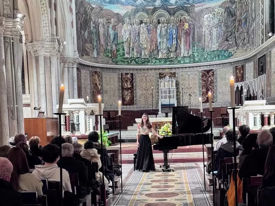 Chiara D'Odorico en Roma (Italia).