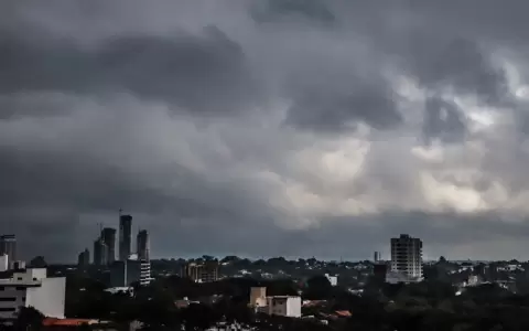 Se anuncia lluvias intensas y tormentas.