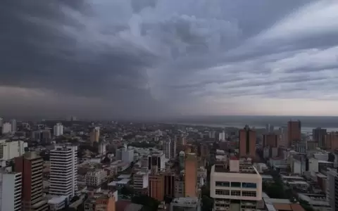 Se anuncia lluvias intensas y tormentas.