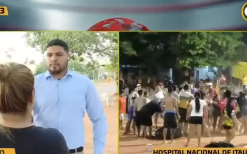 Joven embarazada fue agredida.