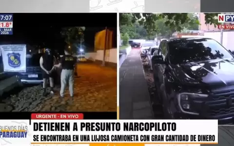Detienen a supuesto narcopiloto.