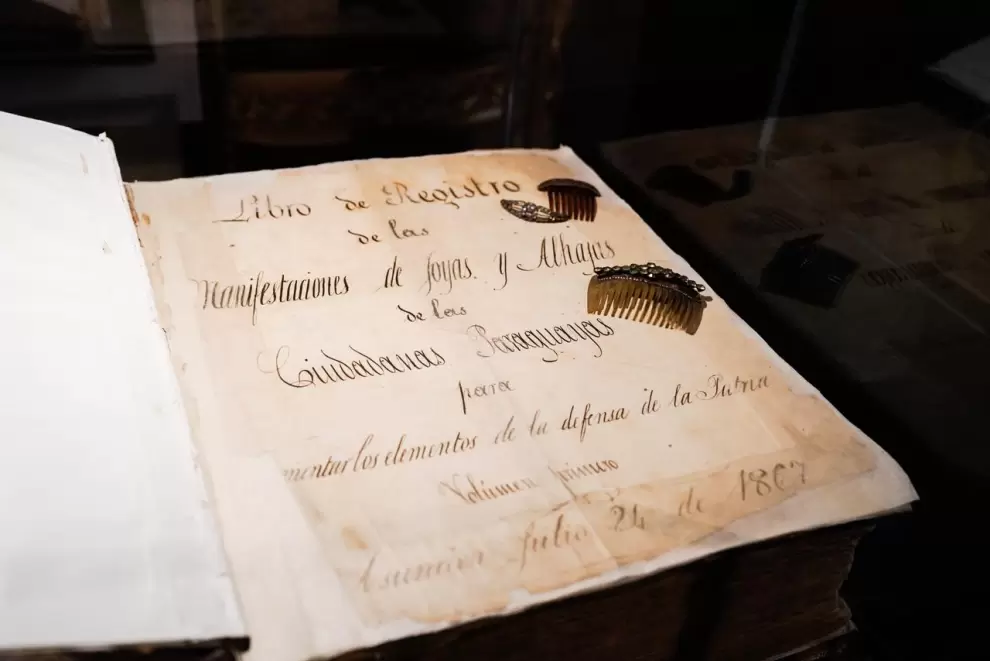 Obra documental de la muestra "Una joya en plena guerra".