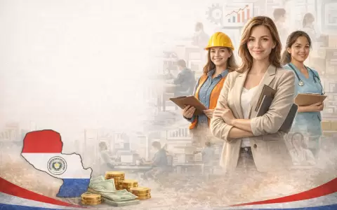 Mujeres paraguayas trabajadoras.
