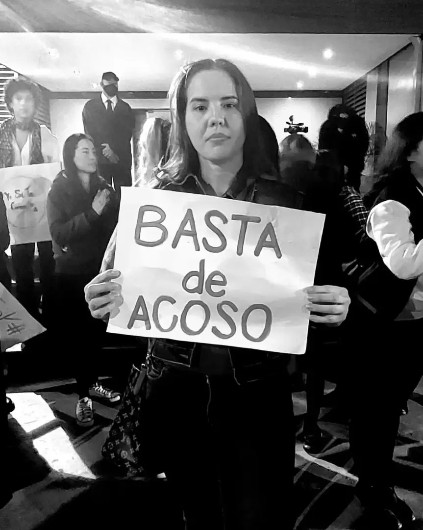 Periodista Angie Prieto.