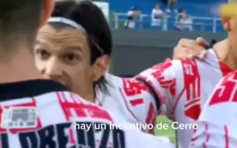 Incentivo de Cerro Porte�o y advertencia del capit�n de Sportivo San Lorenzo: "La c�mara no deber�a haber estado all�"