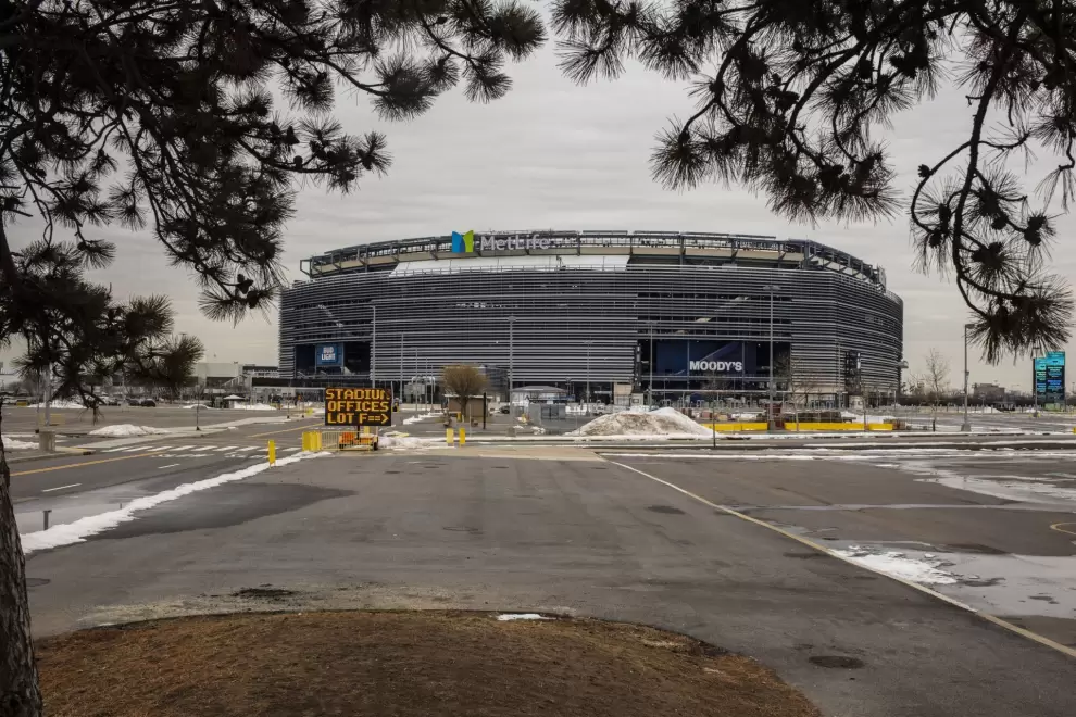 Estadio MetLife en East Rutherford, Nueva Jersey, 19 de febrero de 2026. Foto: Bryan Anselm/The New York Times