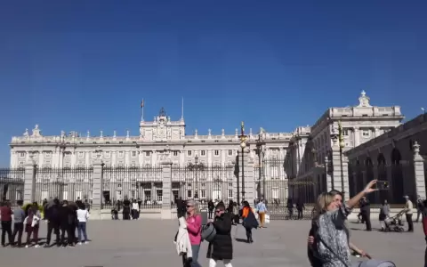 Palacio Real de Madrid, Espa�a.