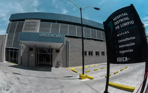 Hospital Distrital de Limpio.