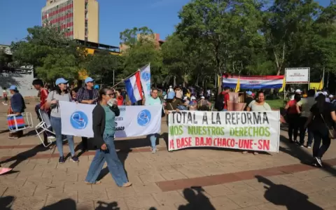 Marcha de docentes.
