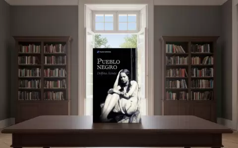 Portada de "Pueblo negro", de Delfina Acosta.