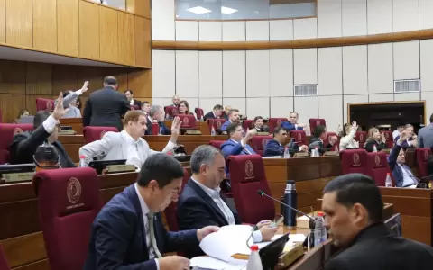 Sesi�n de la C�mara de Senadores.