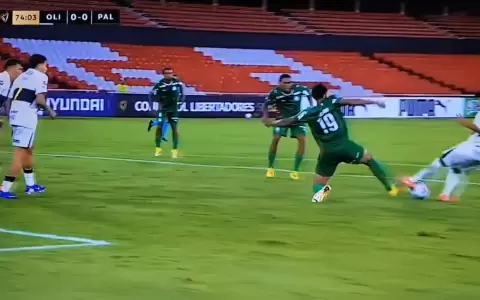 Olimpia cae ante Palmeiras en un partido marcado por un pol�mico penal