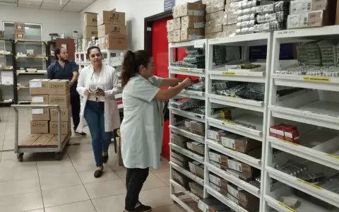 Medicamentos e insumos del IPS.