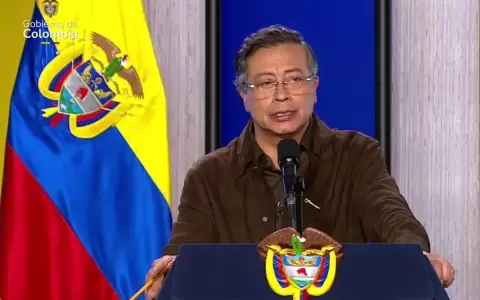 Presidente de Colombia, Gustavo Petro.