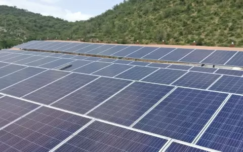 Paneles solares.
