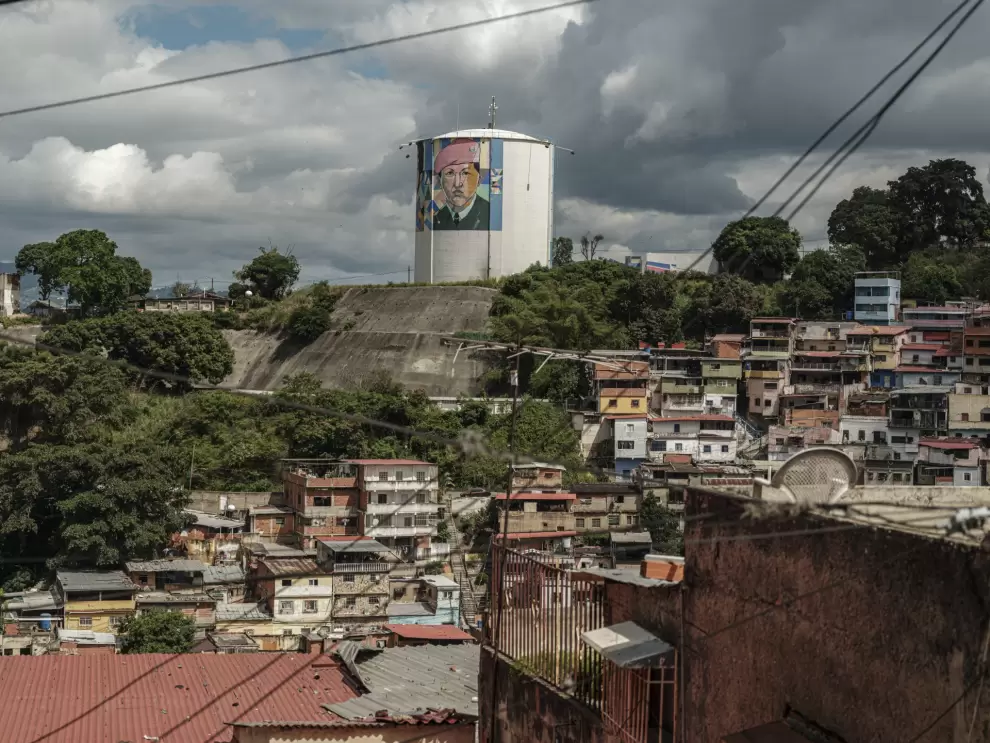 Figura de Federico Ch�vez en Venezuela. Foto: Marian Carrasquero/The New York Times