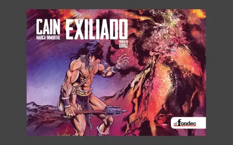 Portada de "Ca�n: Exiliado", de Roberto Goiriz.