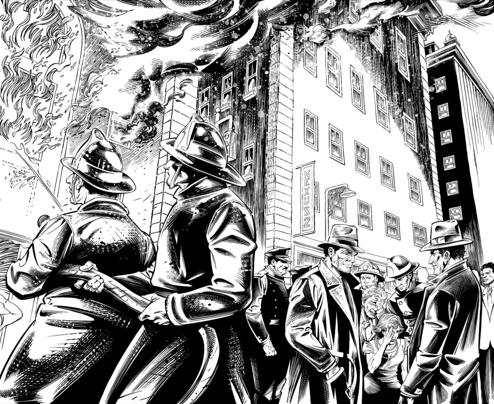 Ilustraci�n de Roberto Goiriz. Cortes�a