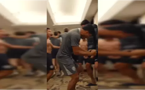La locura franjeada en el hotel: as� festej� Olimpia el pase a semifinales de la Libertadores Sub-20