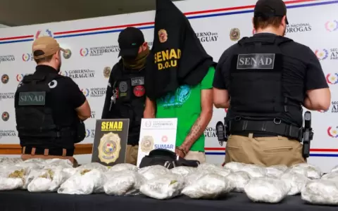 Cay� �Krusty� con delivery de marihuana en Asunci�n