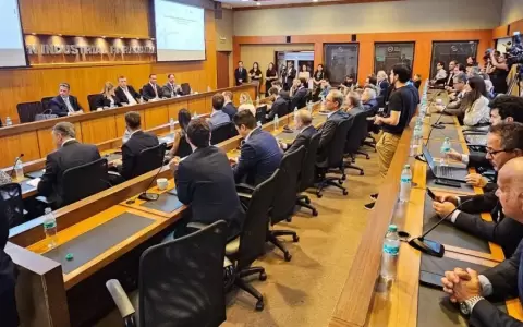 Empresarios italianos en la UIP.