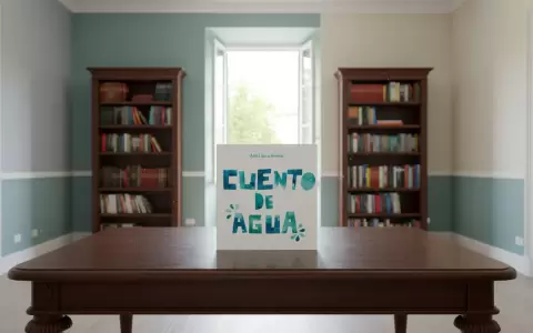Tapa de "Cuento de agua", de Ana Laura Arenas.