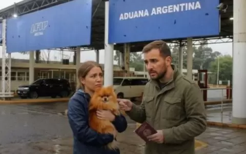 Una pareja de paraguayos intent� ingresar a Argentina con su perro de raza Pomerania sin la documentaci�n sanitaria completa.