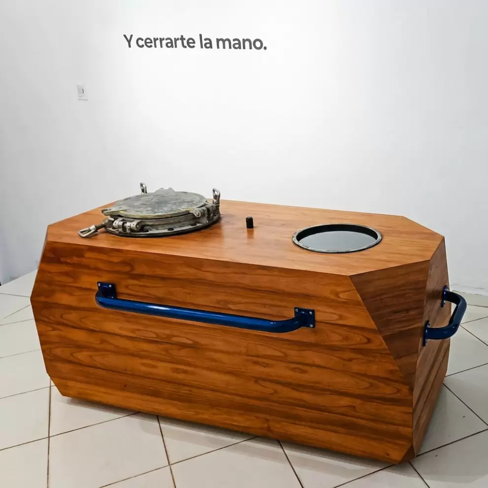 Osvaldo Salerno, obra que será exhibida en la muestra.