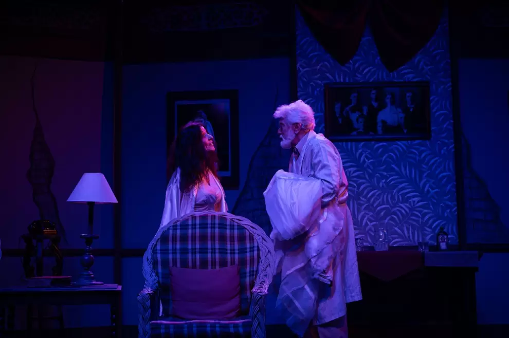 Puesta en escena de "Largo viaje de un d�a hacia la noche"-